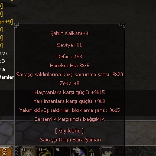  ELİT ŞAHİN +9 15 BLOK ZEKA